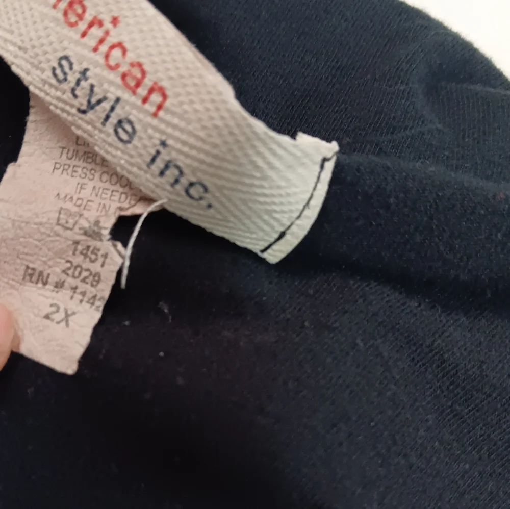 VINTAGE 2000S THE USED BAND Y2K EMO CROP GRAPHIC OVERSIZED TOP SIZE 2X - Picture 3 of 5